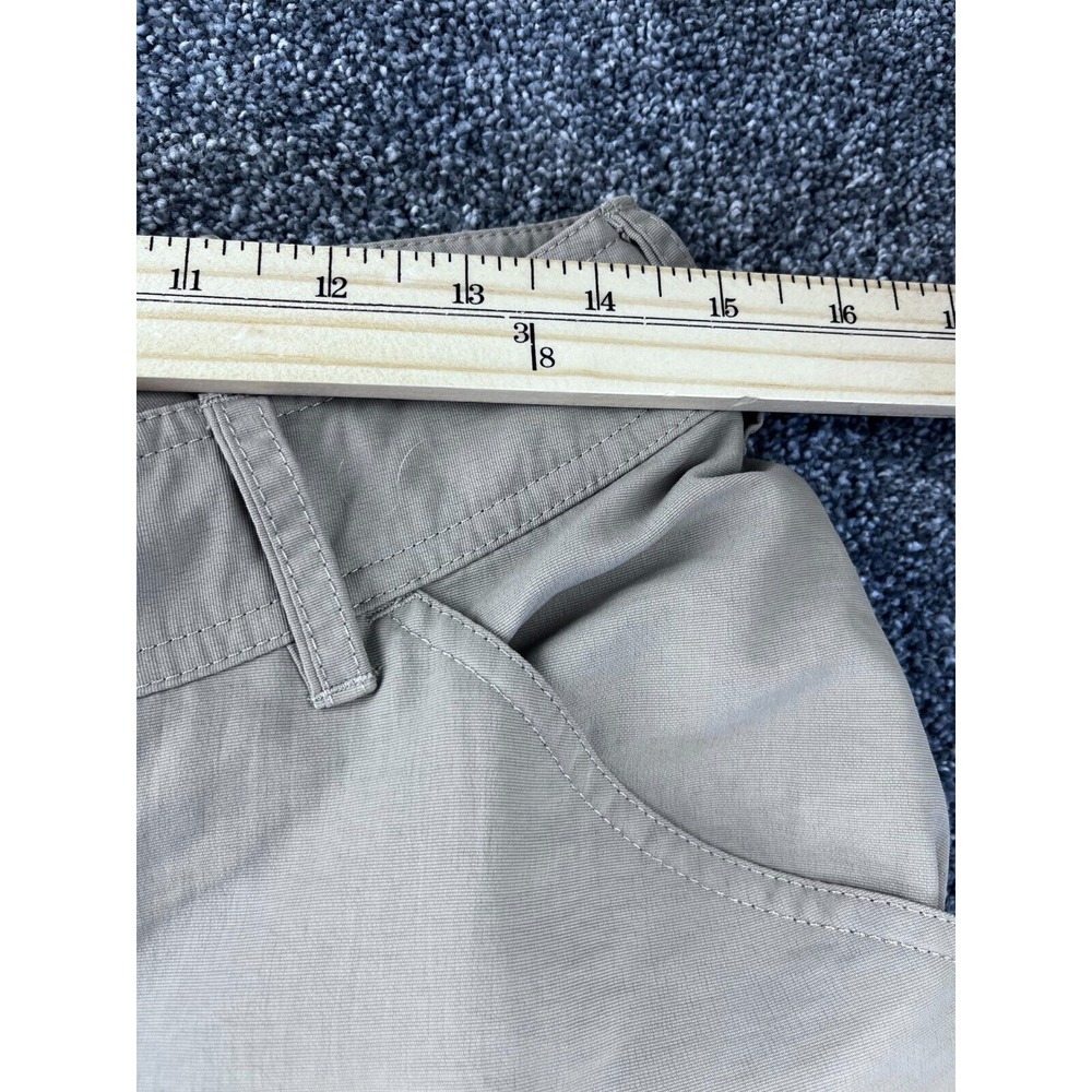 The North‎ Face Pants Women 6 Convertible Nylon Blend Hiking Zip Off Short Beige - Picture 10 of 14